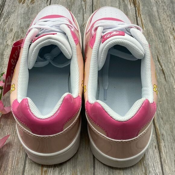 Women's Barbie by Mattel Pink Casual Active Sporty Court Sneaker Shoes Size 11 - Picture 5 of 14